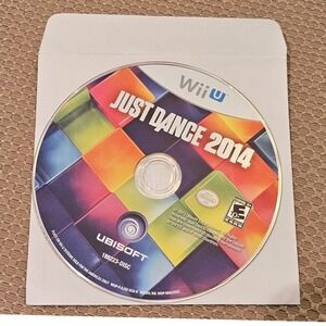 Just Dance 2014 Nintendo Wii U Ubisoft Rhythm Game Disc Only WUP-P-AJ5E-USA-0